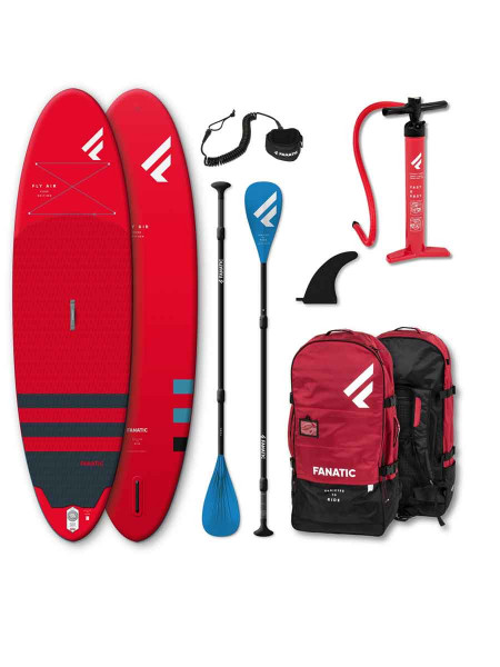 Fanatic Fly Air rot 10&#039;4&quot; &amp; Pure-Paddel SUP Set