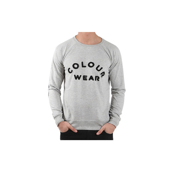 Colour Wear Coulor Crew Sweatshirt grey melange