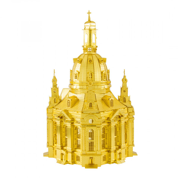 Iconx Dresdener Frauenkirche (Goldenes Modell) 3D Metall Bausatz