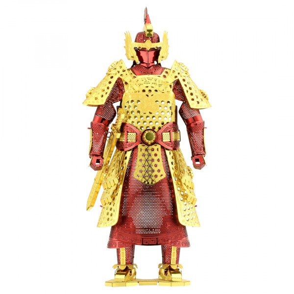 Chinese (Ming) Armor (Red &amp; Gold) 3D Metall Bausatz