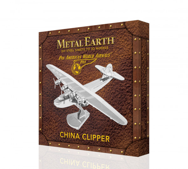 PAN AM China Clipper (Box) 3D Metall Bausatz