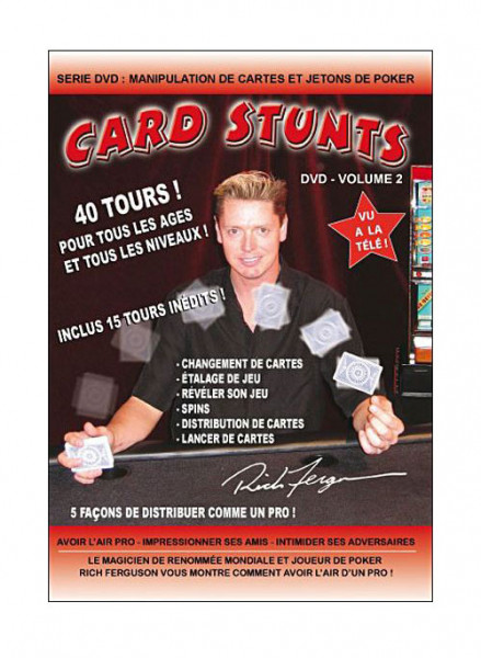 Poker 40 Card Stunts by Rich Ferguson - Vol.2