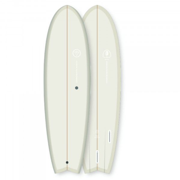 Surfboard VENON Spectre 6.3 Evolution Fish Cream