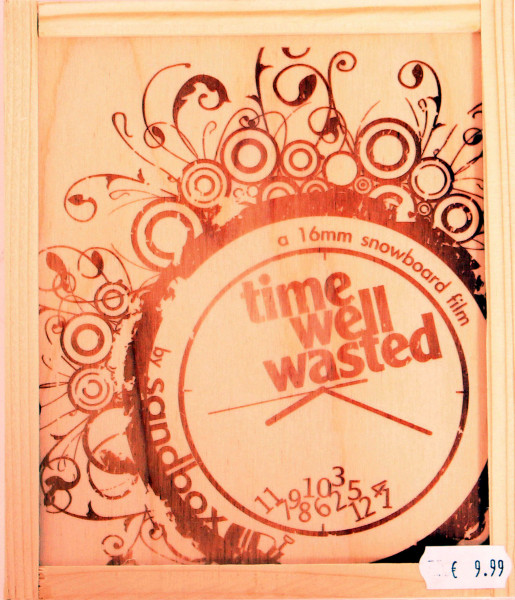 TIME WELL WASTED Wooden Box Special Edition by Sandbox